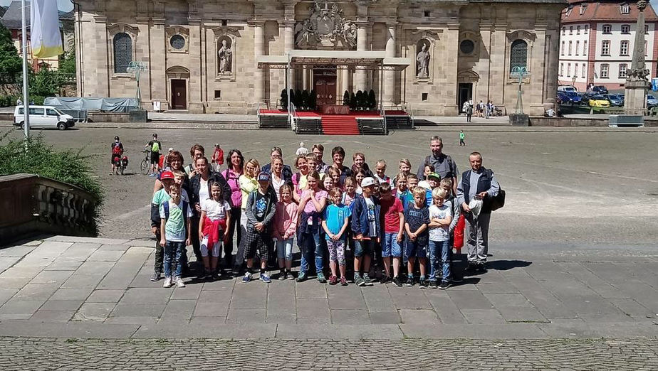 Ausflug der Erstkommunionkinder 2018 aus dem Pastoralverbund St. Heimerad Wolfhager Land